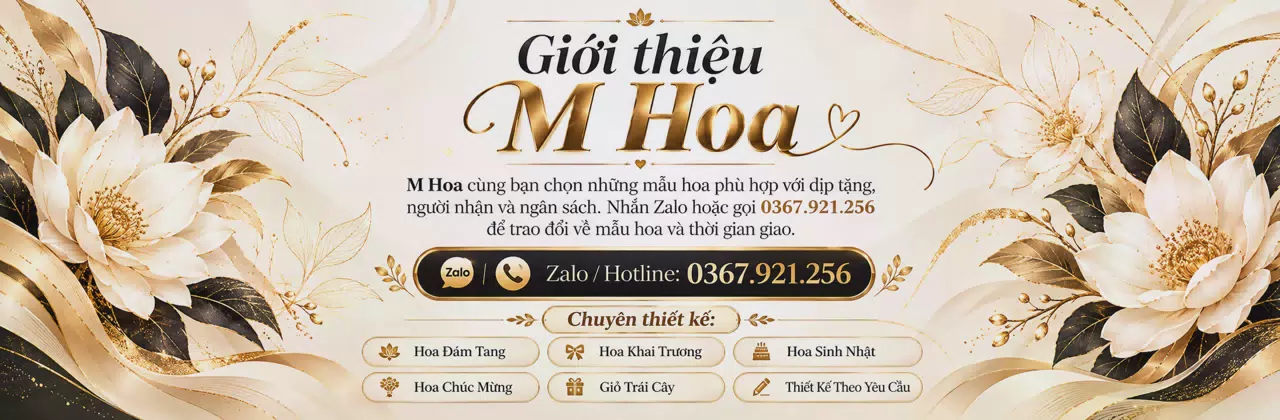 Ảnh bìa Shop hoa tươi Buôn Hồ Đắk Lắk - Đồng hành cùng những dịp đặc biệt